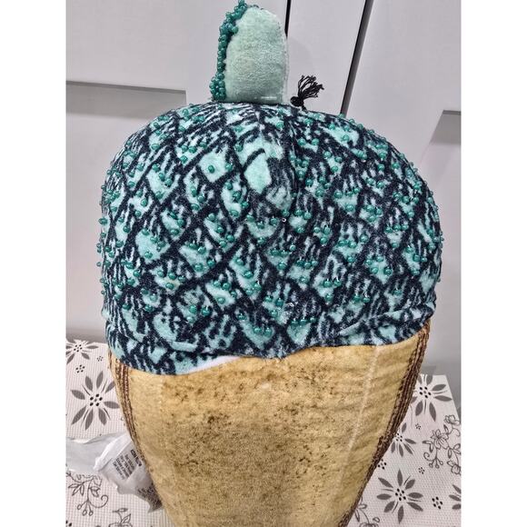 NWT Collectible John Derian Target 2024 Beaded Acorn Pillow – Novelty Decor - Picture 5 of 15